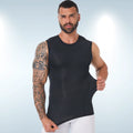 Men's Sleeveless Compression Vest Tight Fit Quick Dry Breathable Moisture Wicking Summer Gym Fitness Sports Tank Top