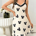 Lady's new style lace-embroidered halter nightgown | SAMAG