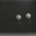 Upscale 14k Gold Jewelry Real Gold  Earrings Zircon Pearl Twist Luxury Stud Earrings for Women Brincos Pendientes Bijoux