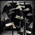 The new men's hoodie set for Spring and Autumn features a casual fashionable soft and comfortable 3D pattern - View 3 | SAMAG