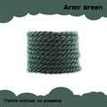 1Pair Round Shoelaces 6mm Thicker Cotton Shoelace AF1/AJ1 Twisted Rope Laces Sneakers Boots Shoe Laces for Shoes 120/140/160CM