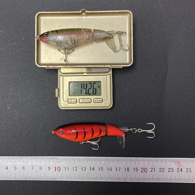 90mm 14g Rotating Tail Fishing Lures Flexible Whopper | SAMAG