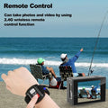 Null Outdoor 4K WiFi Action Camera Video Recording 4K/30FPS 2.0"170D GPS 4X Zoom Underwater Waterproof Sports Camera Helmet