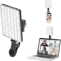 LED Portable Clip-on Selfie Light; Video Conference Lighting, 3 Lighting Modes, Suitable for iPhone Camera Laptop