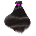 Straight Bundles Human Hair Brazilian Remy Hair Extensions Natural Black Hair Weave Bundles