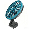 Powered Desktop Fan 8 Inch 360° Rotation Portable Electric Outdoor Camping for Home Office Computer For Makita 18V | SAMAG