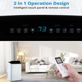 14000 BTU Portable Air Conditioners, Cools Up to 750 Sq.Ft,Cooling/Dry/Fan Mode,Quiet Portable AC Unit With Remote Control,AC Unit For Large Living Room,Office