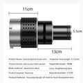 Bowens Mount Flash Snoot Conical Lens Video Artist Modelling Shape Photo Studio  Light Kit with Optical Spotlight Lens 35 Gobos
