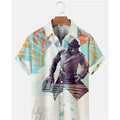 Summer Men's Hawaiian Shirt Movie Figures Horror Vintage | SAMAG