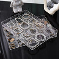 Transparent plastic jewelry storage box, tray, nail art, rings, necklaces and other boxes - Visuel 2 | SAMAG