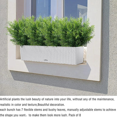 Artificial Flowers Plastic Grass Wedding Home Outdoor | SAMAG