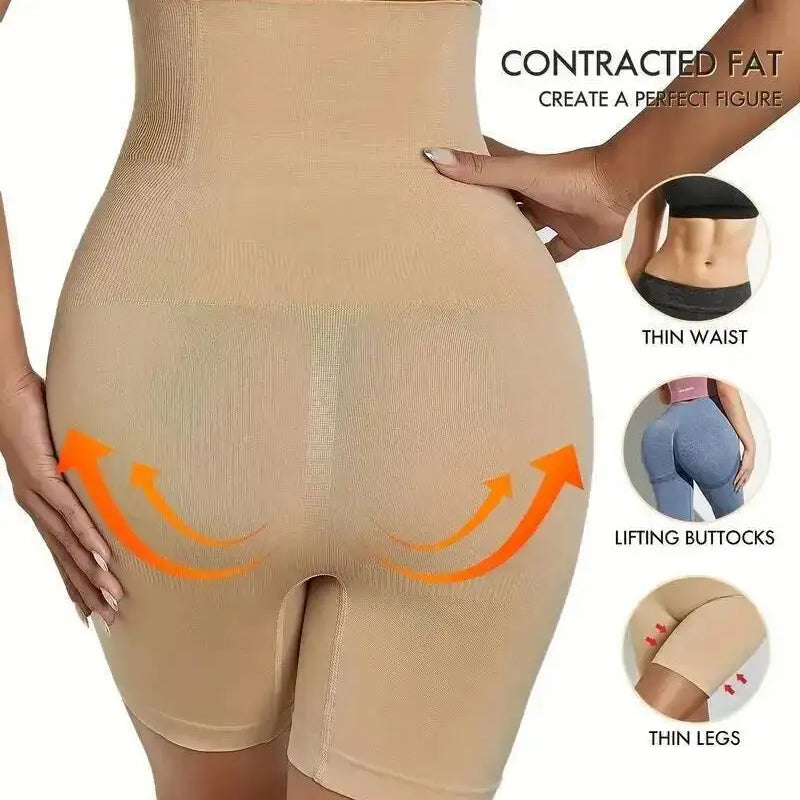 Shapewear Tummy Control Shorts for Women High Waist Shaping Control Underwear Body Shaper Boyshort Slip Short for Under Dresses