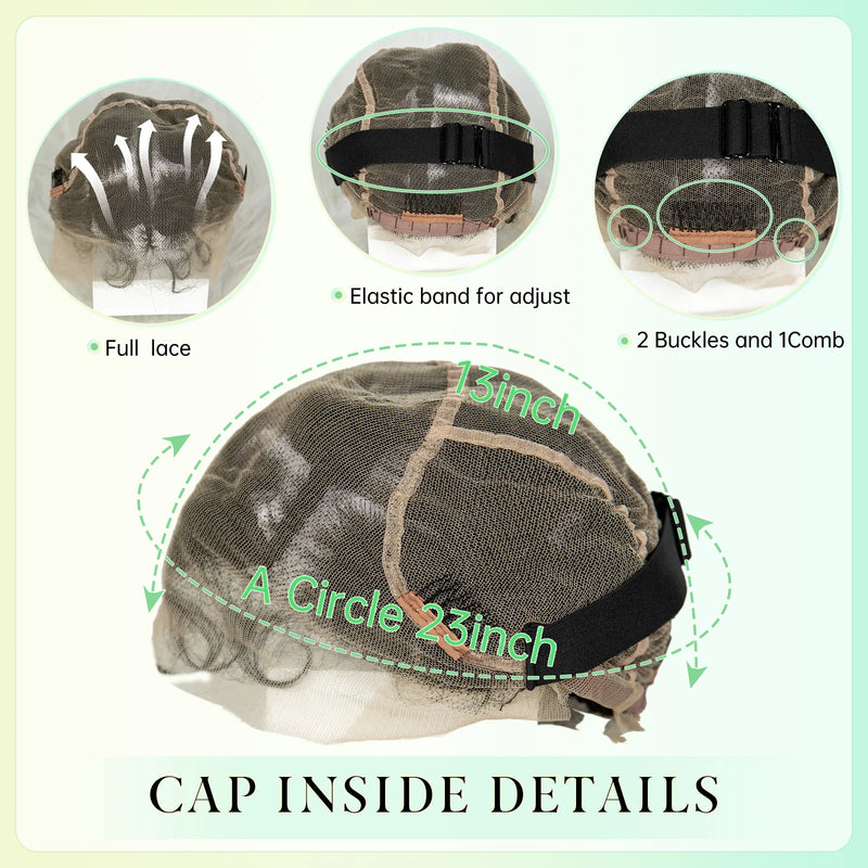 Synthetic Full Lace Braided Wigs Short Cute Handmade Bantu Braided Wigs with Baby Hair for Black Women Lace Frontal Braids Wigs