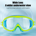 Anti-Fog Swim Goggles for Kids Ages 3-15 - Wide View | SAMAG