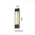 Waterproof Outdoor Wall Lamp LED Stailess steel Wall Lighting IP65 Garden Light Villa porch Sconce Light 110V 220V Sconce Lumina