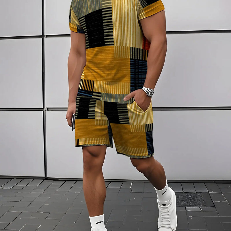 Men's Matching Sets Plus Size Menswear Tracksuit Clothing | SAMAG