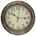 Wall Clock Large Retro Wall Clock Non Ticking Classic Silent Clocks for Living Room Kitchen Bedroom Home Office Decoration
