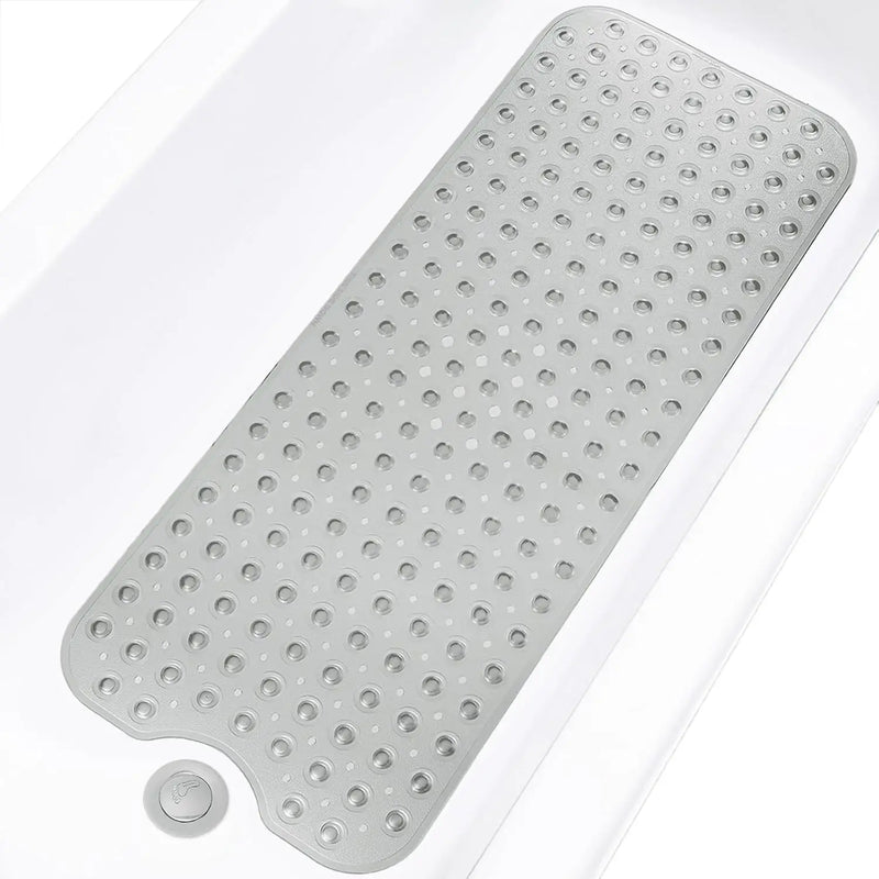 1pc Baby Bath Mat for Tub Non Slip Kids Bath Mat - 40x10cm Extra Long Cartoon Bathtub Mat Toddler Bath Mats with Suction Cups