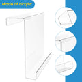 Acrylic Treadmill Tablet Holder Transparent Magazine Rack Portable Tablet Display Stand Exercise Running Reading Bike Stand