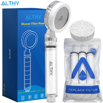 ALTHY High Pressure SPA Handheld Shower Head Water | SAMAG