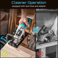 SEESII Mini Circular Saw 4.8A 4000RPM Corded Compact 4 - 1/2" with Laser 45° Bevel Cut and Dust extraction - View 6 | SAMAG