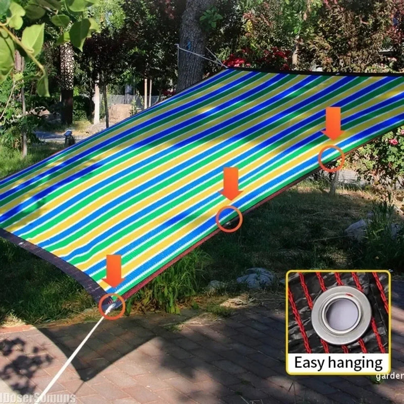 Garden Shade Cloth Sunblock Mesh Cover with Grommet Plant - View 3 | SAMAG