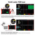 WANGLU 8 inch Monitor POE++ 90W SFP 4K H.265 IP 8MP AHD/TVI/CVI CCTV Camera Testing Tool HDMI VGA input Cable Tester E88/E89/E90