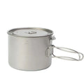 Outdoor Picnic Titanium Cooking Pot 750ml 900ml Hanging - View 7 | SAMAG