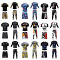 Cody Lundin Durability MMA BJJ Rash Guard Tight Exercise Jogging T - Shirts+Pants 3D Print Compression Boxing | SAMAG