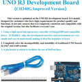 1-10PCS UNO R3 CH340G MEGA328P Chip for Arduino UNO R3 + USB/TYPE-C CABLE ATMEGA328P-AU Development Board 16Mhz