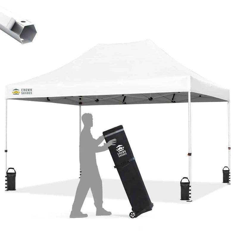 10x15 Commercial Pop Up Canopy Tent, Outdoor Portable - View 9 | SAMAG