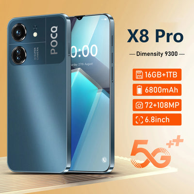 HOT X8 Pro 6.8'' Global Version Dual Card Standby 6800mAh | SAMAG