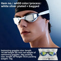 Mirrored Anti Fog Racing Swim Goggles UV Protection | SAMAG