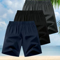 Street Shorts Male Pieces Elastic Waistband Men’s Casual | SAMAG
