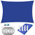 Waterproof Sun Shade Sail Canopy Rectangle UV Block | SAMAG