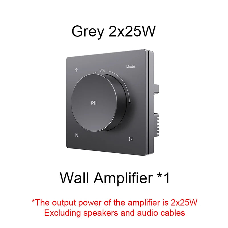 86 Type Mini Audio Wall Amplifiers Bluetooths TF AUX Music Control Panel Stereo Ceiling Speakers Controller Home Theater Systems