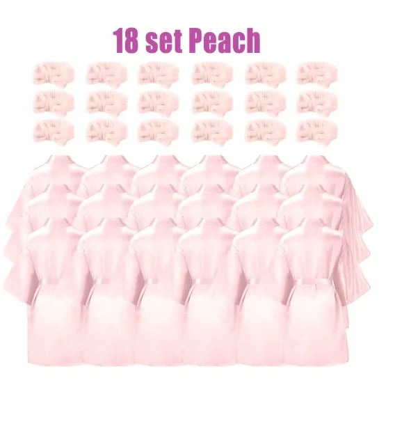6-18Set Spa Party Robes for Girls Gowns for Supplies | SAMAG