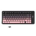 ATTACK SHARK M75 Wireless Membrane Gaming Keyboard with Knob&OLED Display Bluetooth/2.4Ghz Rainbow Backlit Gradient PBT Keycaps