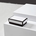 1pcs Kraft Gift Boxes Black White Paper Small Case Cardboard Rings Earrings Bracelet Necklace Jewelry - Visuel 12 | SAMAG