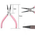 Multifunctional Hand Tools Jewelry Pliers with round Nose End - Cutting Wire Tool for DIY Handmade Jewelry Making Accessories