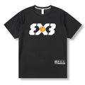Loose Men Running 2023 Outdoor Street Basketball Gym Short Sleeve Letter Print T Shirt Summer Quick Dry Fitness Bodybuilding
