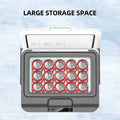 15L-B Portable Car Refrigerator, 12V 24V Digital Display Mini Fridge Freezer for Vehicle