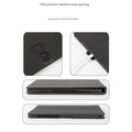 Tablets Case Folding Stand Protective Cover for Tab 12.2Inch Tablets with Builts In Hand Straps And Pencil Holder F19E