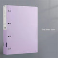 A4 4 Hole Ring Binder for School Home Office Document Exam Paper Organization Multi Functional Stationery Storage Ring Binder