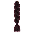 100g 24inch Jumbo Braiding Hair Synthetic Braiding Hair Braid in Hair Extensions Braids Hair for Twist for Daily Cosplay