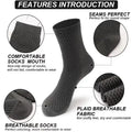10Pairs/Lot Men's Bamboo Socks Comfortable Breathable | SAMAG