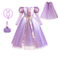 Rapunzel Dress for Princess  Tangled Cosplay Costume Halloween Cosplay Christmas Carnival Birthday Party Fancy