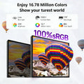 14.2 Inch 2.5K Portable Touch Monitor, 100% SRGB QHD IPS, USB-C Mini HDMI External Second Screen for Laptop PC Switch PS4 PS5