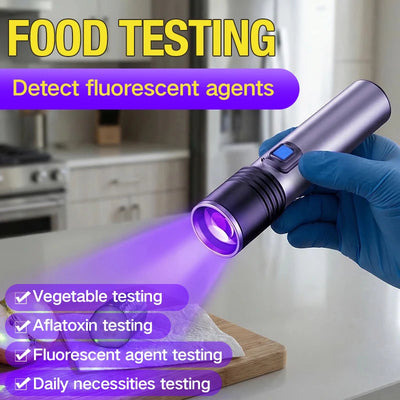 USB Rechargeable UV Flashlight For Pet Urine Detection | SAMAG