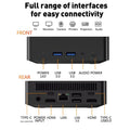 2026 Mini PC Windows 11 Intel i9 10980HK i3 6100 Small Pocket Computer 32GB RAM 1TB SSD WiFi 6 BT5.2 Gaming Desktop PC Portable